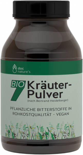 Bio-7-Kräuter-Pulver, 150 g